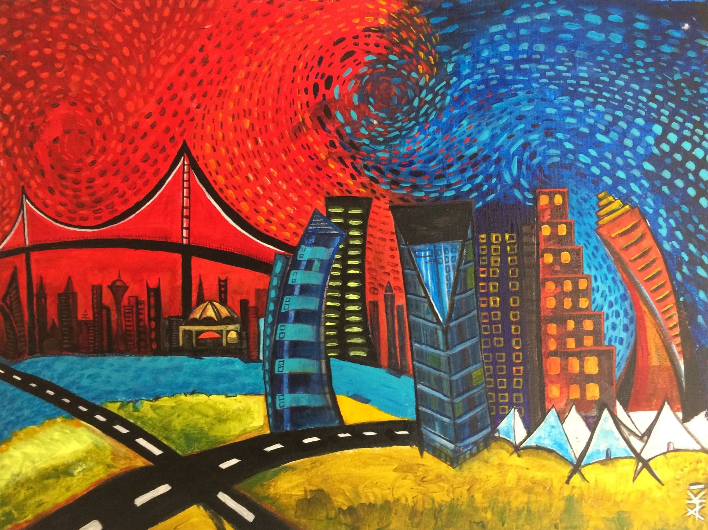 Van Gogh’s Metropolis