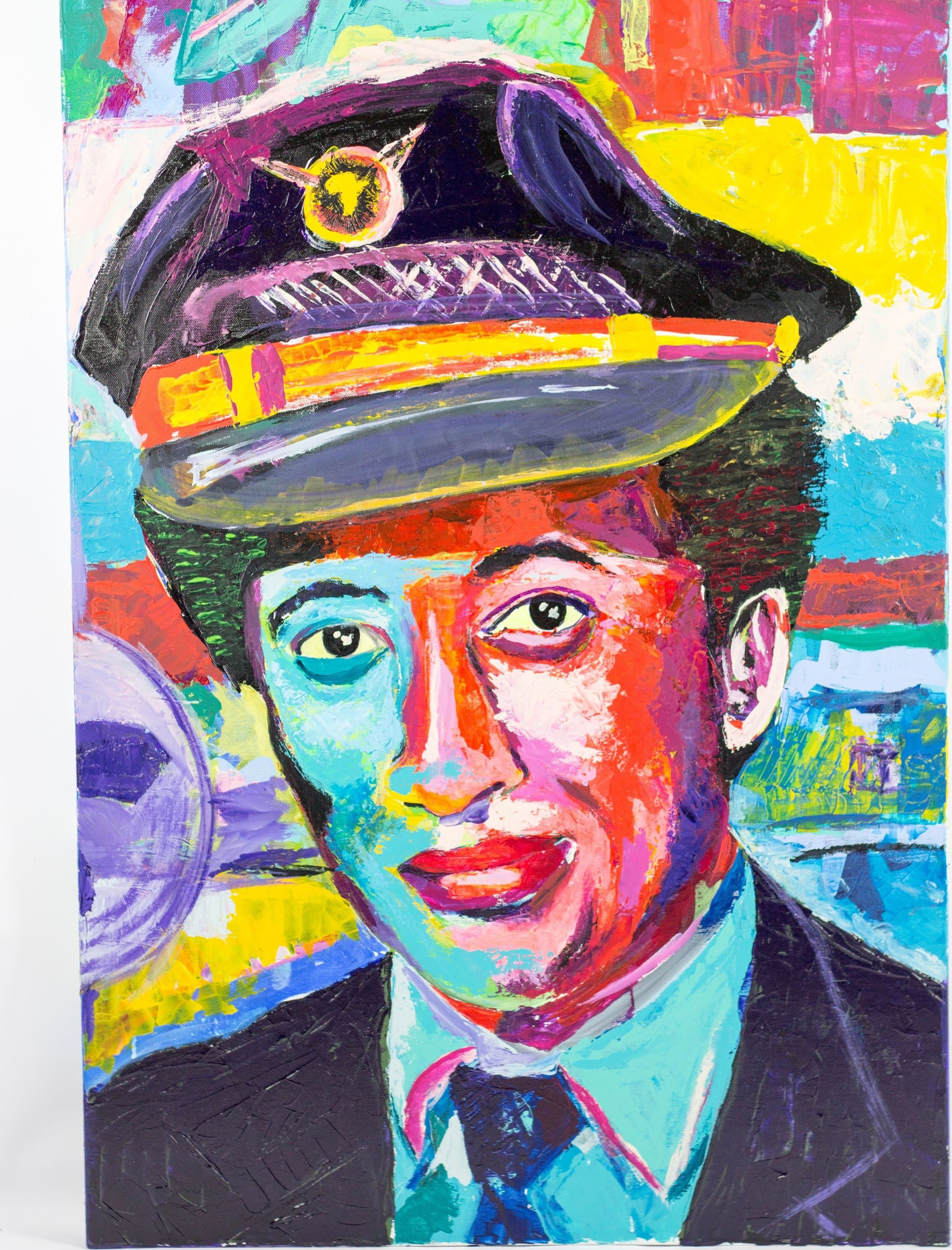 Electric Pilot in Impasto