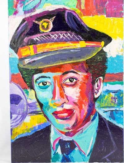 Electric Pilot in Impasto