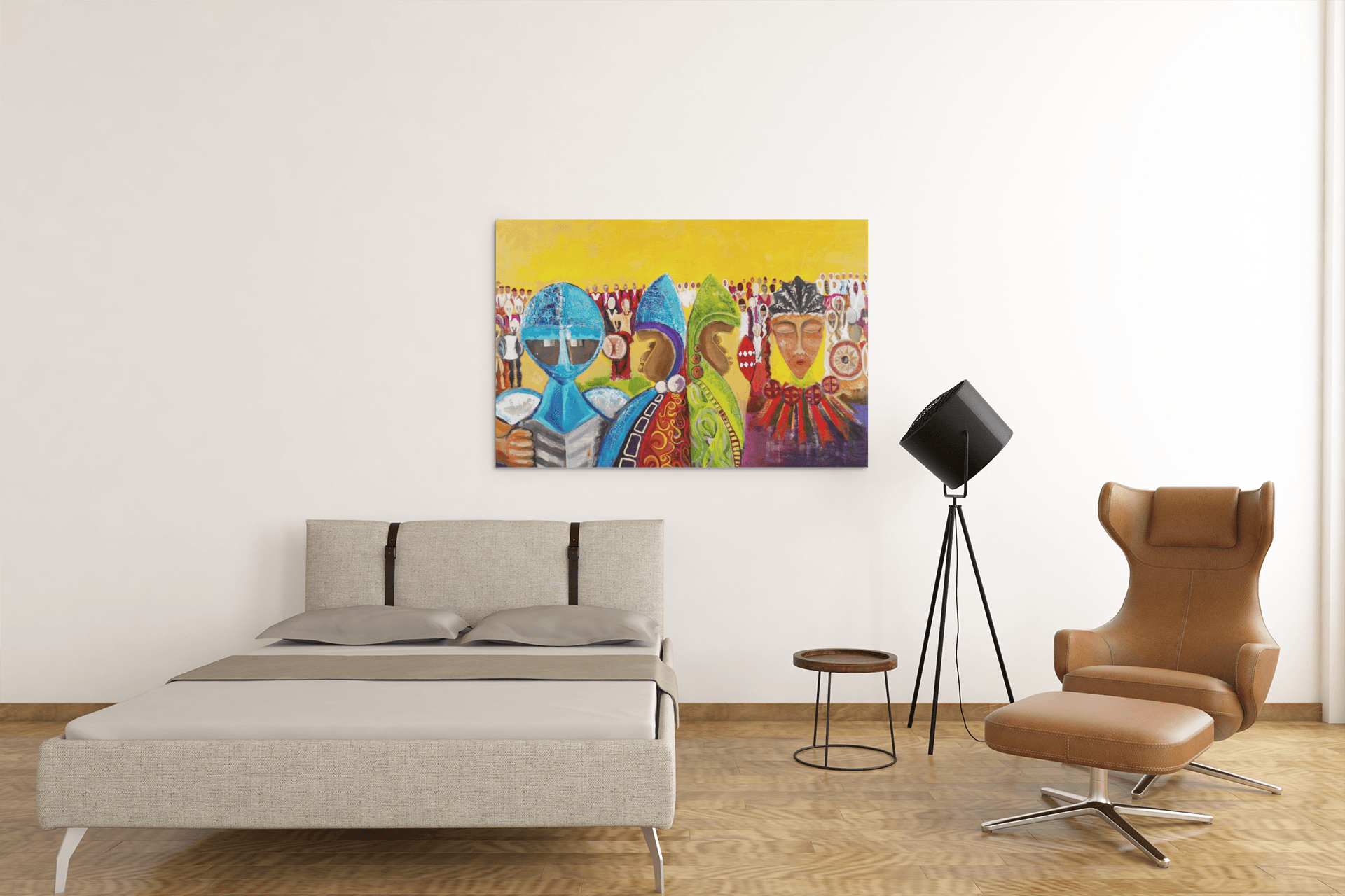 Rift at Dawn in room setting 1