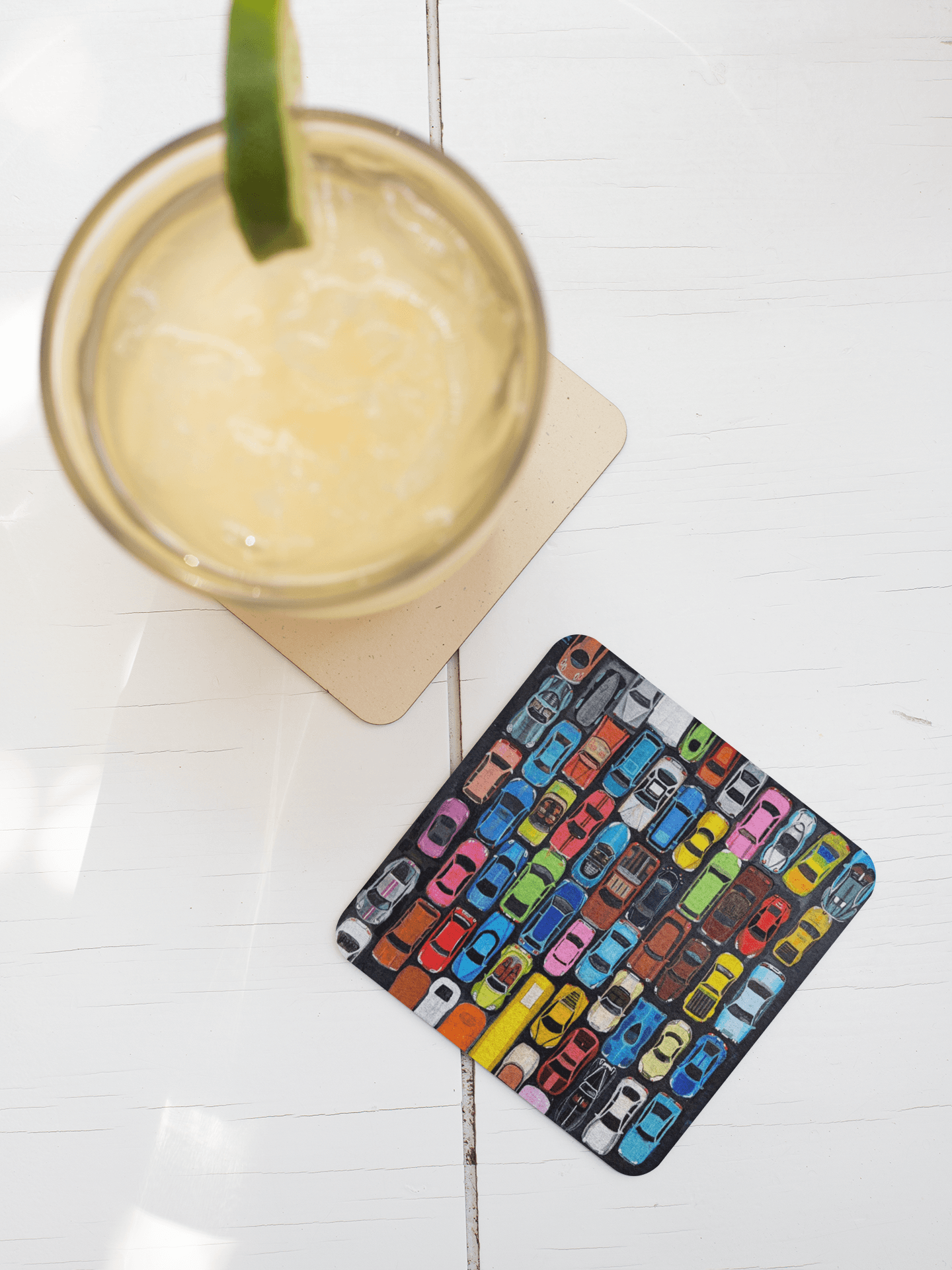 Urban Gridlock coaster mockup 1